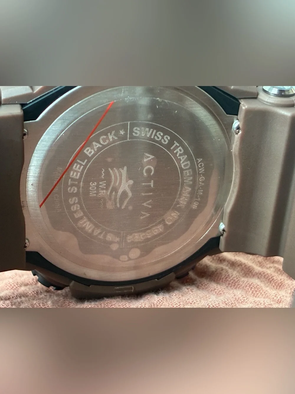 Invicta Digital Sport Watch - Brown and Gold Accents